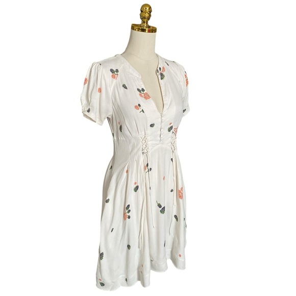 FREE PEOPLE Dream Girl Dress ASO Jane The Virgin Size 4 Babydoll - Picture 9 of 13